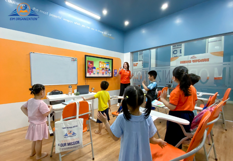 Tiếng anh cho trẻ mầm non