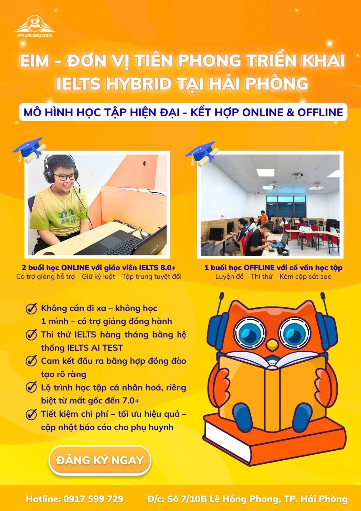 Học phí luyện thi IELTS tại Hải Phòng là bao nhiêu?
